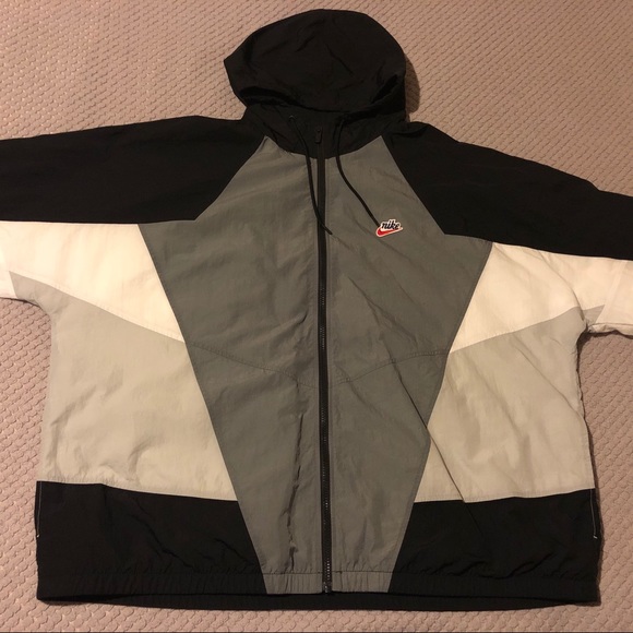 Nike Color Block Full Zip Windbreaker Jacket - Picture 2 of 8